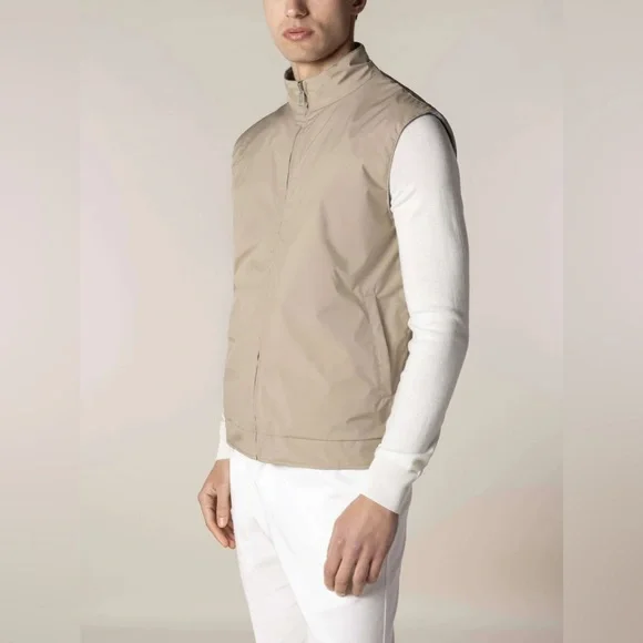 Aurelien BEIGE REVERSIBLE RESORT BODY WARMER